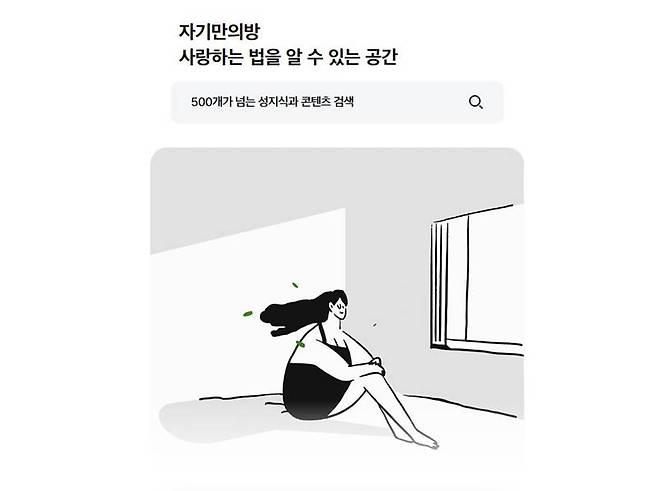 여성 성 지식 플랫폼 자기만의 방, 출처=아루