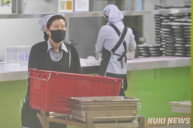 서울 시내 한 구내식당.&nbsp; &nbsp;사진=임형택 기자