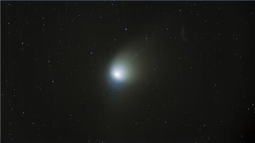 1월 23일 촬영된 C/2022 E3 혜성 충주고구려천문과학관 제공. 재판매 및 DB 금지