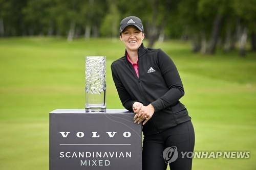 DP 월드투어에서 우승한 린 그랜트 [사진=연합뉴스]