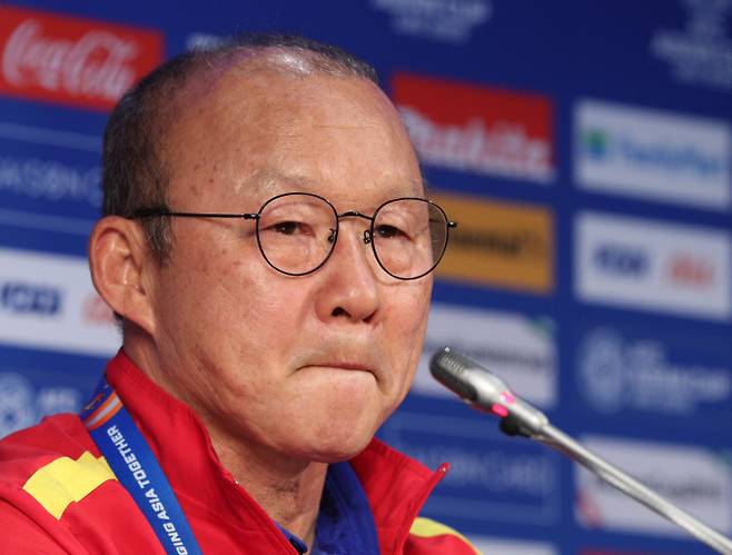 필립 트루시에 전 일본 대표팀 감독이 베트남 축구 지휘봉을 잡는다. 사진은 박항서 전 베트남 축구대표팀 감독. /사진= 뉴스1
