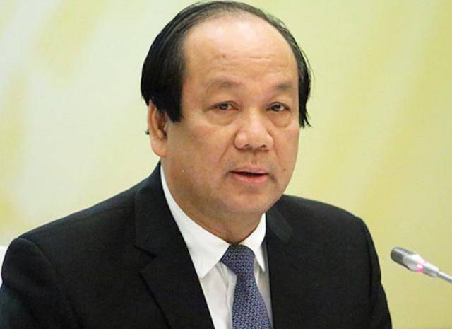 지난달 12일 공산당으로부터 징계 처분을 받은 마이띠엔중 전 베트남 총리실 장관의 모습. VN익스프레스 캡처