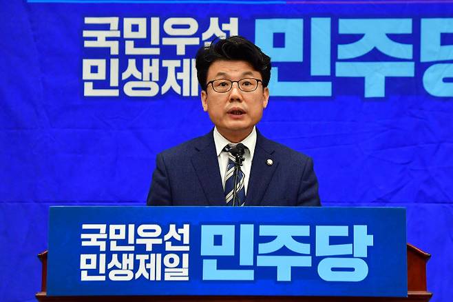 진성준 더불어민주당 원내수석부대표.(사진=연합뉴스)