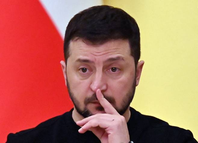 볼로디미르 젤렌스키 우크라이나 대통령 /AFPBBNews=뉴스1