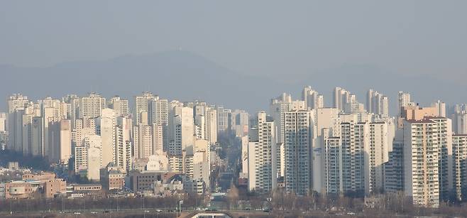 서울 강동구 일대 아파트단지. [헤럴드경제DB]