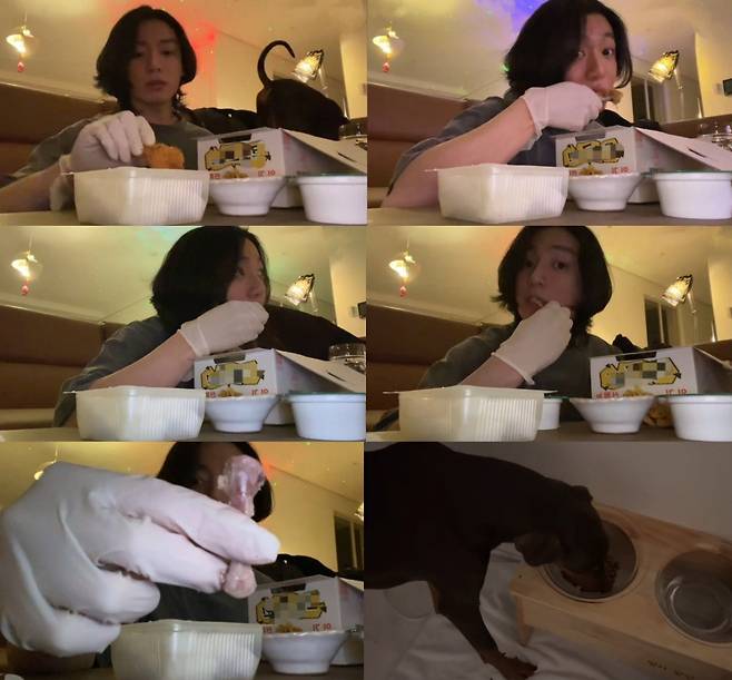 방탄소년단 정국 '치킨 먹방' 실시간 시청자 1000만명 돌파..배달앱 실검 1위 '大인기'