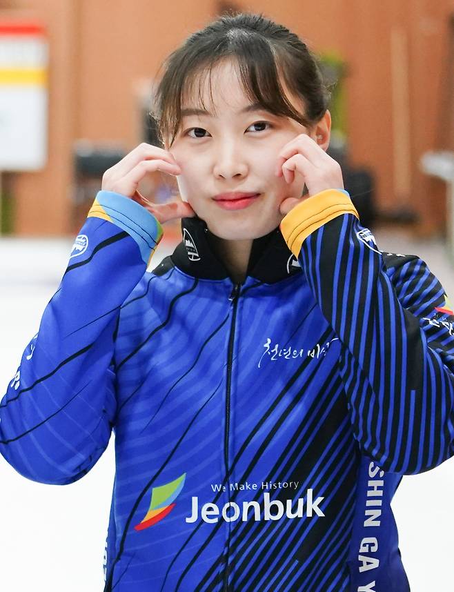 사진=전북도청 컬링팀 신가영 ⓒ MHN스포츠 이지숙 기자