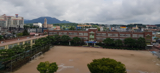 현 홍주초등학교 전경. 사진=대전일보DB