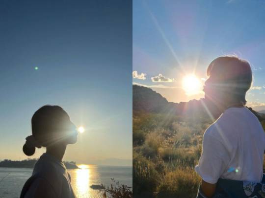 /사진=아린, 마크 인스타그램