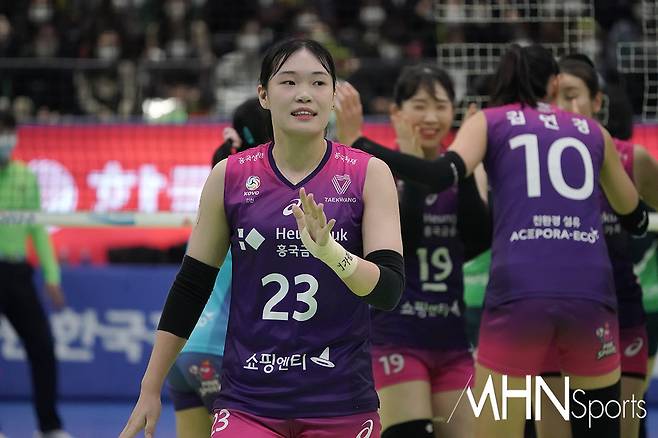 흥국생명 이원정ⓒMHN스포츠 박태성 기자