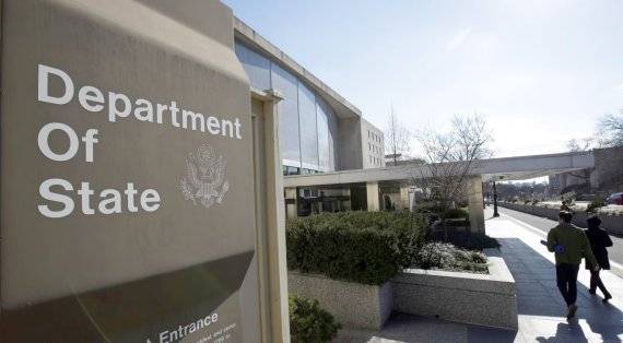 미국 워싱턴의 국무부 건물. 사진=미국의소리(VOA) 홈페이지 캡처