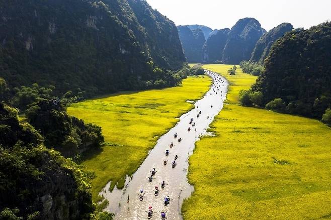 베트남 닌빈 땀꼭. [사진 출처 = VN익스프레스]