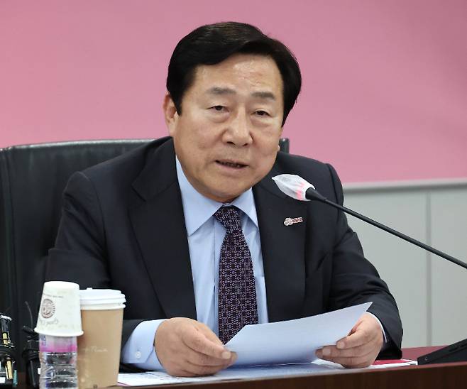 김기문 중소기업중앙회 회장. 연합뉴스