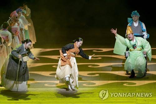 사진은 국립창극단의 창극 '귀토' 공연 모습 [국립극장 제공. 재판매 및 DB 금지]