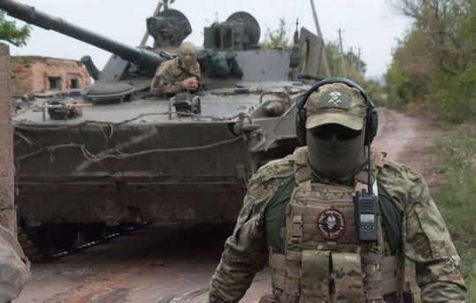 우크라이나에서 작전을 진행중인 와그너 그룹. @GalileoArms 트위터 캡처