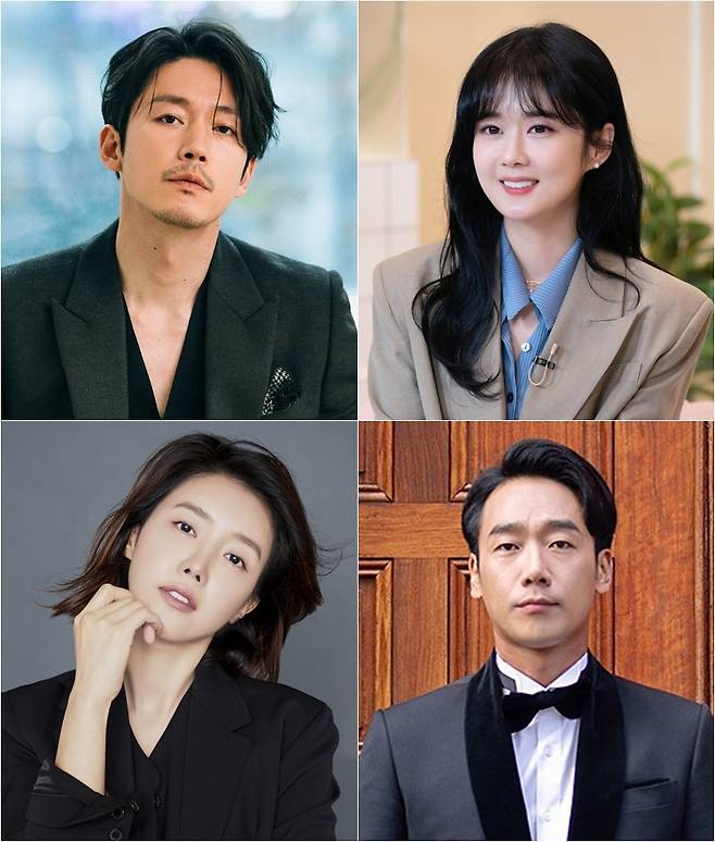 왼쪽 상단부터 시계방향으로 장혁·장나라·김남희·채정안 [각 소속사 제공. 재판매 및 DB 금지]