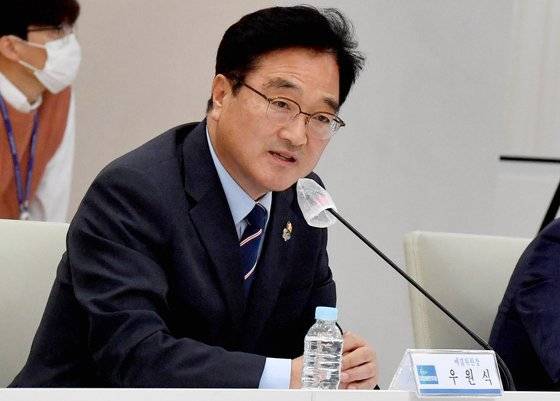 우원식 국회 예산결산특별위원장. 뉴시스