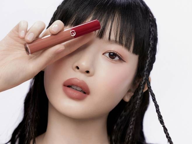 조르지오 아르마니 뷰티 글로벌 앰버서더로 발탁된 뉴진스 '하니'/사진제공=조르지오 아르마니