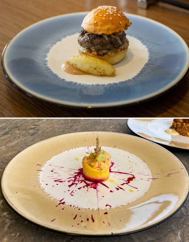 포레스티에 슬라이더 & 게살 카우사의 플레이팅