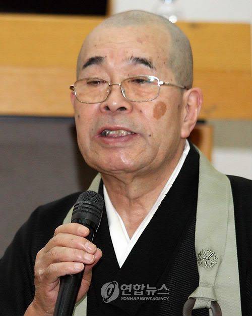 '내 마음의 안중근' 저자인 일본 다이린지 주지 사이토 다이켄. /연합뉴스