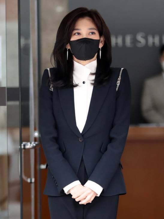 지난해 3월 이부진 호텔신라 사장이 서울 중구 삼성전자 장충사옥에서 열린 호텔신라 주주총회에 참석하고 있다. /사진=뉴스1