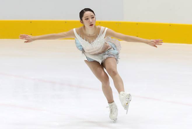 김예림이 4대륙 선수권대회 여자 싱글 쇼트프로그램에서 1위에 올랐다. 사진은 지난해 김예림의 한국 대회 경기 모습. /사진= 뉴스1