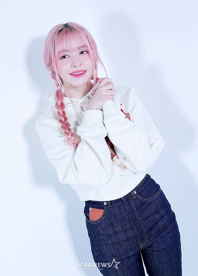 "현실판 빨간머리 앤" 엔믹스 릴리, 러블리 소녀[★화보]