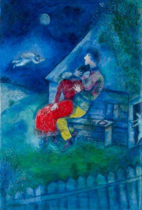 마르크 샤갈, The Lovers, 1929 [google arts & culture]