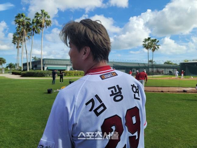 SSG 김광현. 플로리다 | 김동영기자 raining99@sportsseoul.com