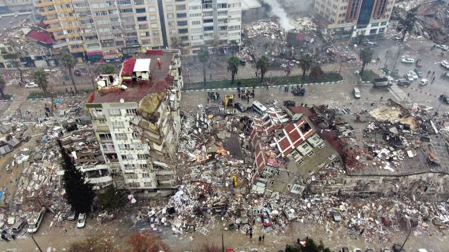 튀르키예 카흐라만마라슈의 시내 모습 [로이터]