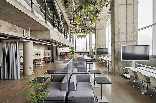 SK디앤디 '에피소드 수유'의 공유 라운지. /SK디앤디