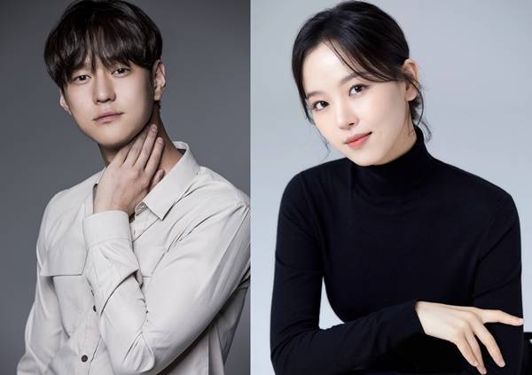 고경표 강한나 / 사진=씨엘엔컴퍼니, 키이스트 제공