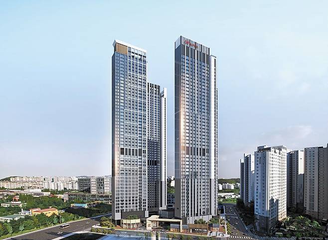 현대건설이 분양 중인 '힐스테이트 불당 더원'은 '천안의 강남'이라 불리는 충남 천안시 불당동에 들어서 편리한 교통 환경과 풍부한 생활 인프라를 갖추고 있다는 평가를 받는다. /현대건설 제공
