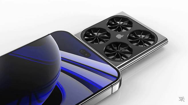 콘셉트 아티스트 4RMD가 자신의 유튜브 채널에 올린 ‘아이폰20 울트라’ 예상 이미지. [유튜브 ‘4RMD’]