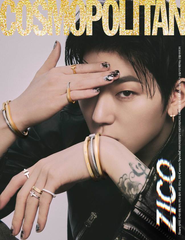 Rapper and producer Zico Pictures has been released.Zico recently photographed and interviewed fashion magazine Cosmopolitan.After the photo shoot, an interview was held. Last year, Mini 4th Album and Prod. ZICO (feat.Zico, who has shown a series of successes, including the Prime Ministers Award for 2022 Korea Popular Culture and Art Award, and the 2022 MAMA AWARDS Global Music Trend Leader Award, has had a number of changes in the industry during his brief absence from the field.I was worried and excited about whether I could get on the new trend, but I just thanked you for welcoming my music.Zico is not only a musician, but also a leader of Blockbee, the head of Fancy Child Crew, and a representative of KOZ Entertainment. ⁇  There are still too many deficiencies, but I am grateful to the people who have believed in me and have been with me for the time being, and I expressed my desire to grow as a leader.On the other hand, KOZ Entertainments first boy group, Zico, who produced the music, will be a group that will show music that both fandom and the public can enjoy.I would like to be a group that does not give a strong bond with the members of the boy group to the boy group members. I believe you. I will do well.