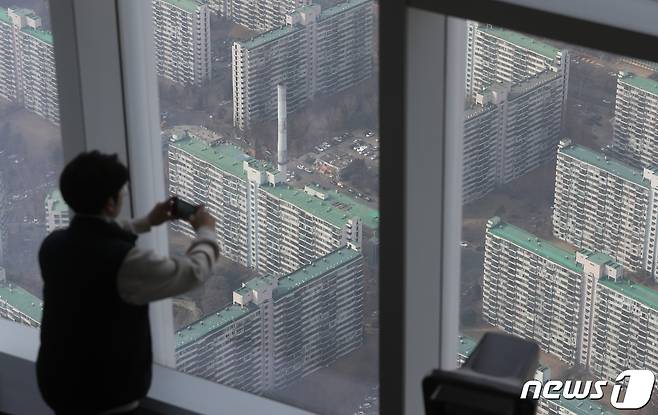 서울 아파트 단지의 모습. 2023.2.9/뉴스1 ⓒ News1 신웅수 기자