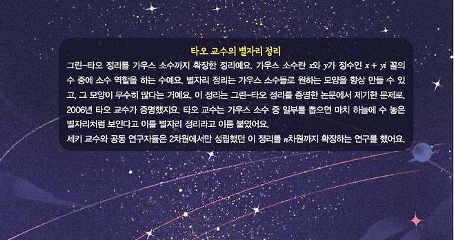 타오교수의 별자리 정리. 일러스트 제니곽