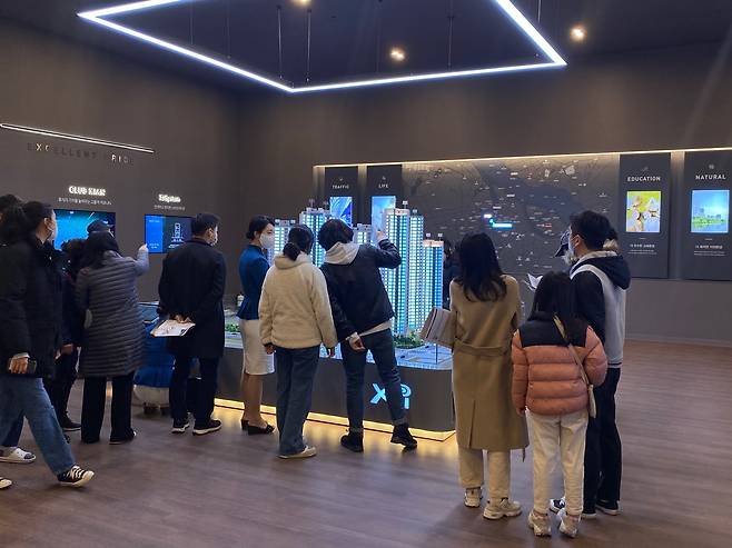 영등포자이 디그니티 견본주택/ 사진=송재민 기자 makmin@