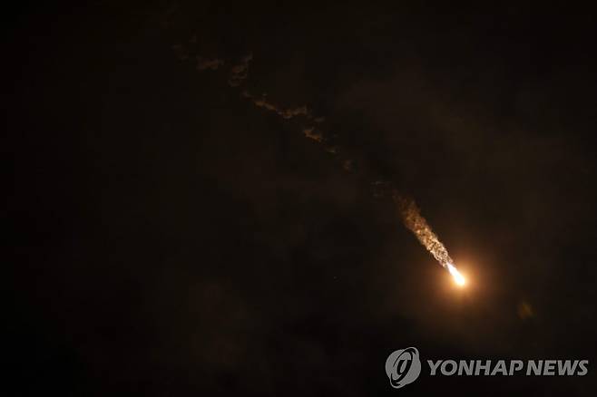 소유즈 M-23 우주선 싣고 ISS 향하는 로켓 [AFP 연합뉴스 자료사진. 재판매 및 DB 금지]