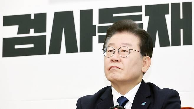 이재명 더불어민주당 대표. 연합뉴스