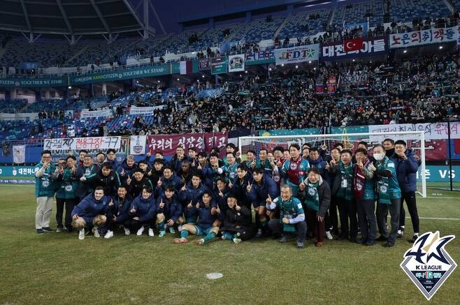 ▲ 대전 하나시티즌의 주세종은 강원FC전에 선발로 나서 2-0 승리를 이끌었다. ⓒ한국프로축구연맹