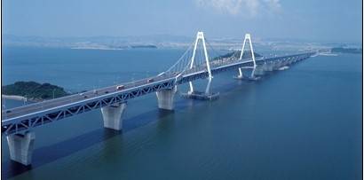 인천공항 고속도로 영종대교.|신공항하이웨이 제공