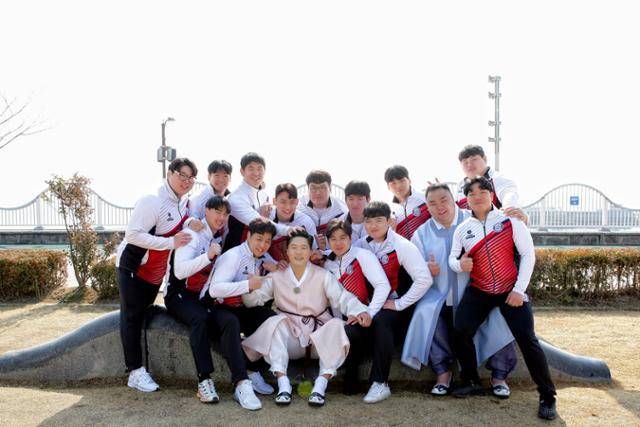 영암군민속씨름단이 공론화를 계기로 더욱 똘똘 뭉쳤다. 영암군민속씨름단 제공