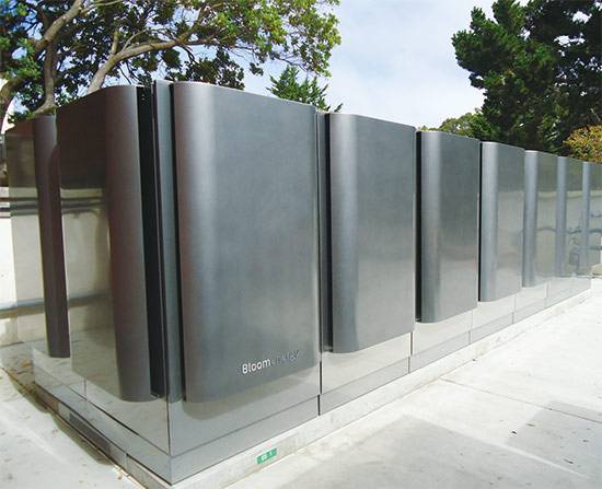 미국 블룸에너지가 상용화해 판매 중인 수소 에너지 서버(Hydrogen Energy Servers). (블룸에너지 제공)