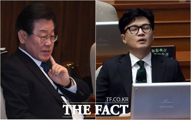 이 대표는 지난달 27일 체포동의안 표결을 위한 본회의에 참석 전까지만 해도 여유를 보였지만, 한동훈 법무부 장관의 체포동의안 제안 설명 때 눈을 감고 불편한 모습을 보였고 표결 결과가 나오자 당황한 기색을 보였다. /이새롬 기자·뉴시스