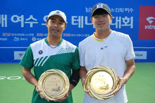 남자복식 우승팀 정홍-이재문(사진/김도원 기자)