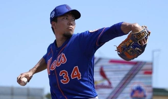 뉴욕 메츠 일본인 투수 센가 고다이. AP연합뉴스