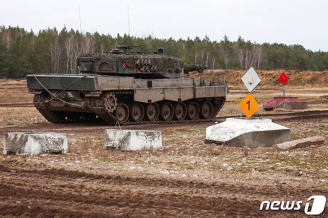 레오파르트 2 전차 <자료 사진> ⓒ 로이터=뉴스1