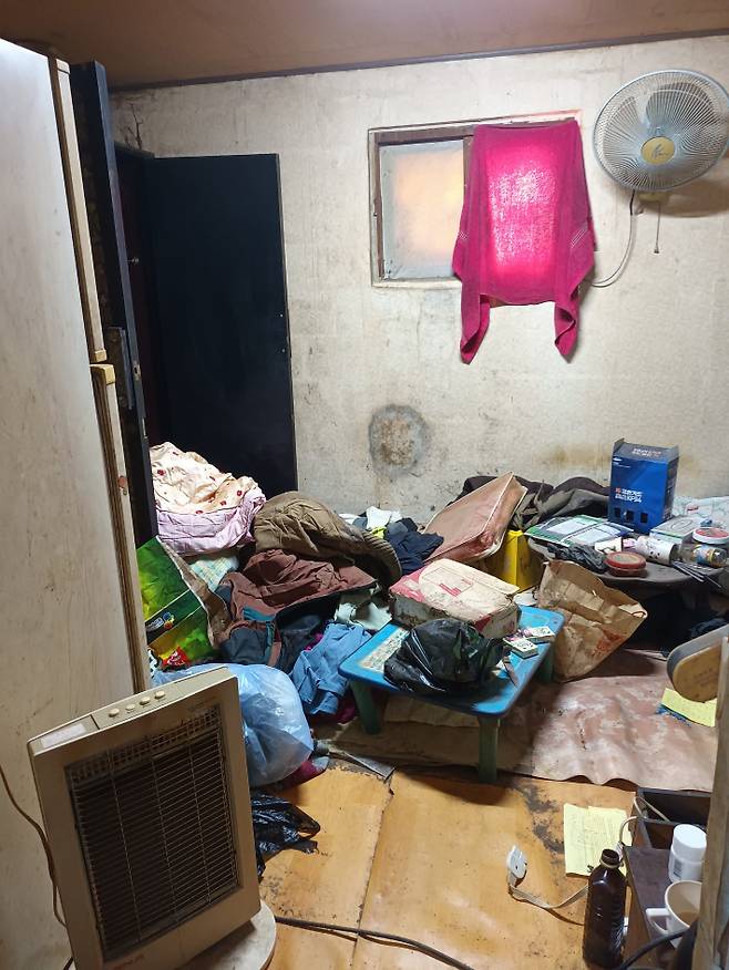 숨진 태국인 근로자가 지냈던 숙소. 포천이주노동자센터 제공