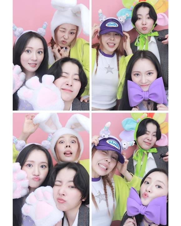 가수 이소정이 자신의 SNS 계정에 레이디스 코드 데뷔 10주년 근황을 공개했다. /이소정 SNS